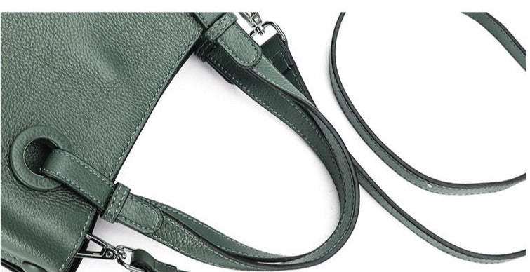 Timeless Vogue Sac à bandoulière en cuir véritable pour femme