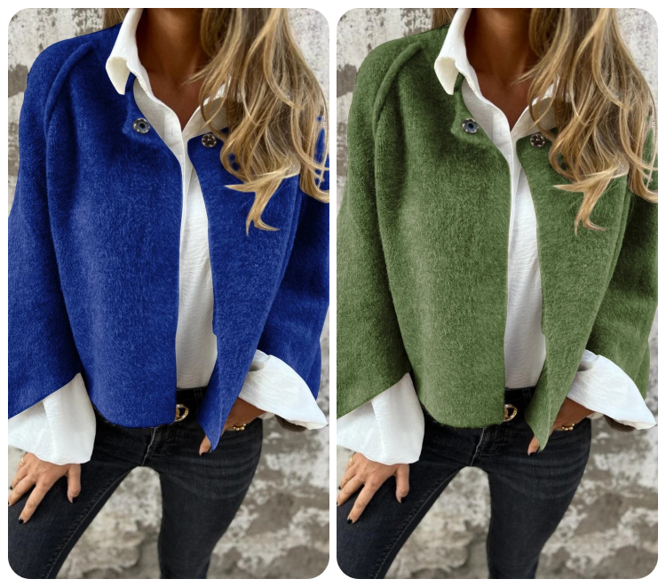 Manteau court en cachemire