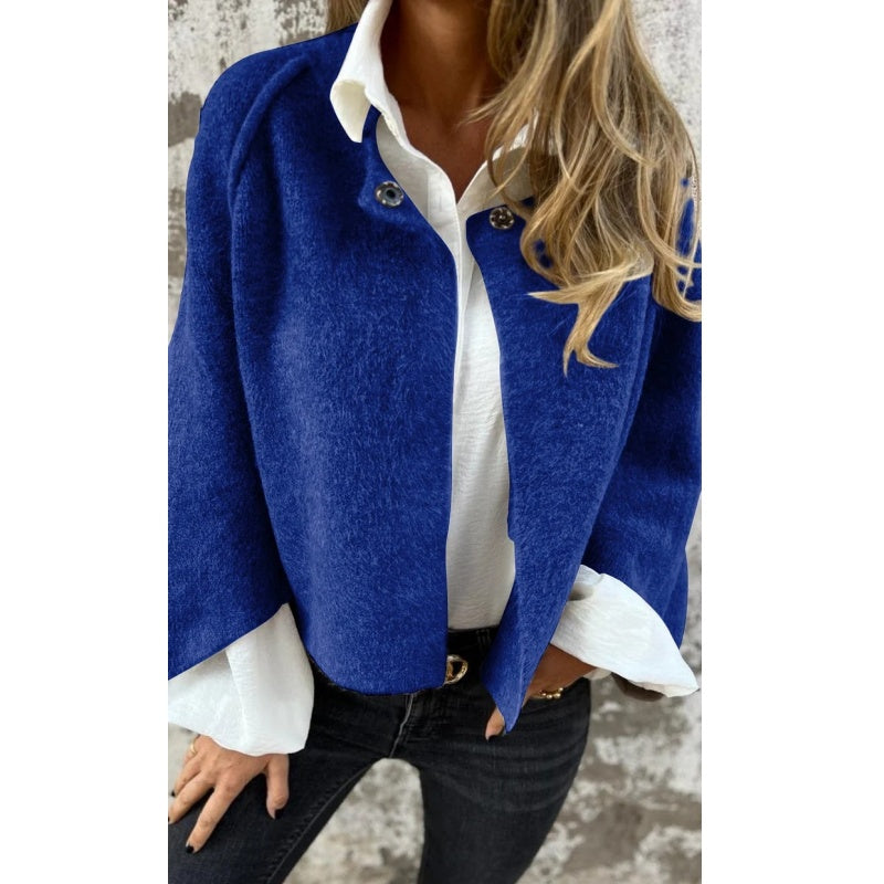 Manteau court en cachemire